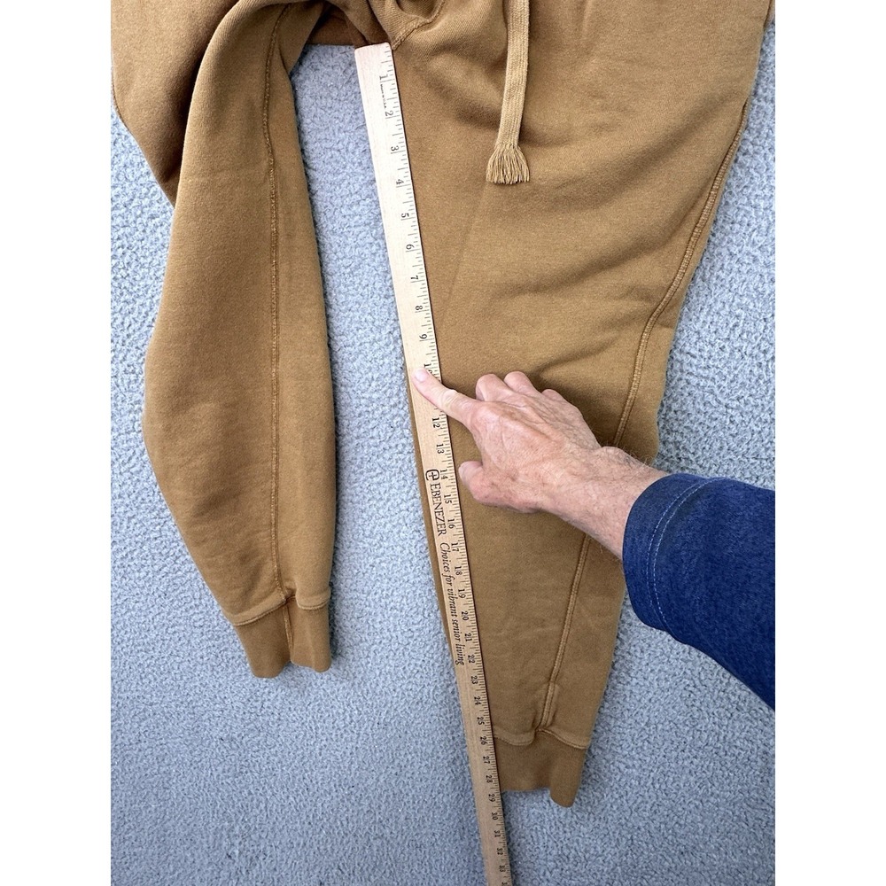 Champion x Todd Snyder Jogger Sweatpants Mens Medium Brown Processed Sportswear - Picture 11 of 13